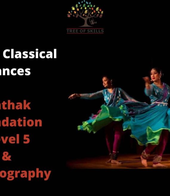Kathak Foundation with Choreography on Jaagve Saari Raina